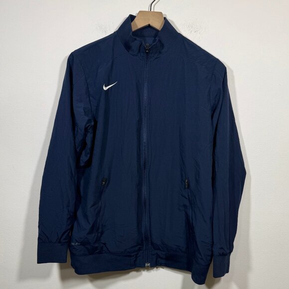 Nike Other - Nike Dri-Fit Youth Training Jacket Windbreaker XL Blue Mesh Lined Athleisure